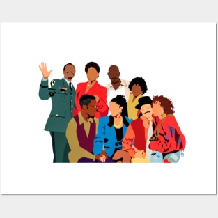 A Different World Art Christmas Holiday 90's TV Show Posters and Art